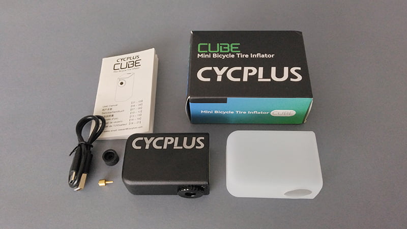 CYCPLUS CUBE｜電動空気入れは驚きの超軽量コンパクト | バイシクルINFO