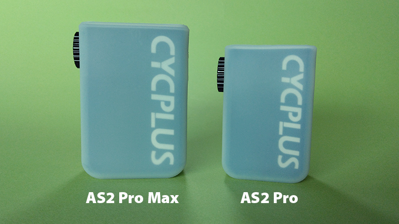 CYCPLUS AS2 Pro とAS2 Pro Maxのカバー装着側面