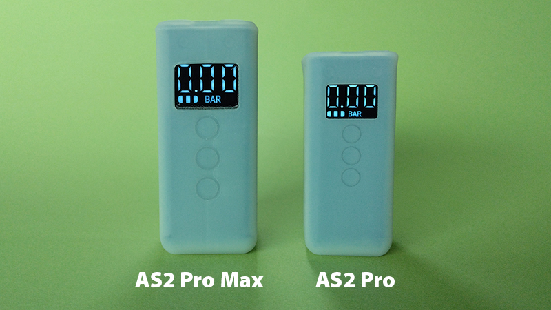 CYCPLUS AS2 Pro とAS2 Pro Maxのカバー装着液晶表示