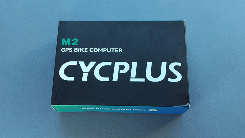 CYCPLUS GPSサイクルコンピューターM2のパッケージ
