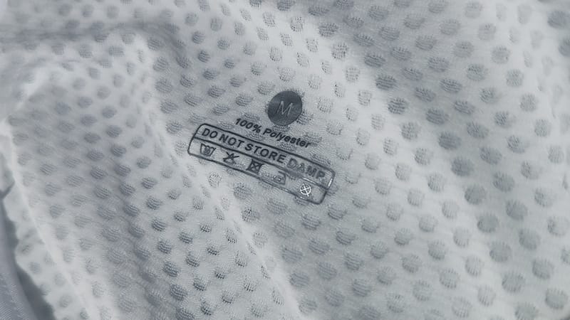 メッシュインナーのサイズ表示