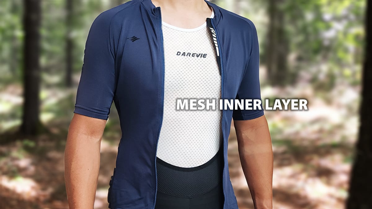 メッシュインナーは快適だね