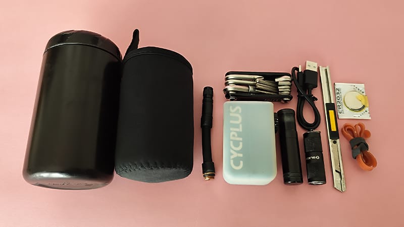 コンパクトなツールケースに入れてるツール