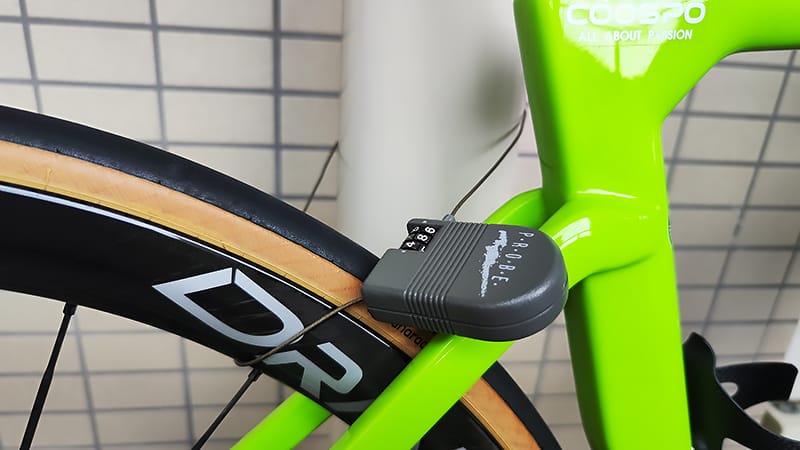 今まで使っていたワイヤーロック