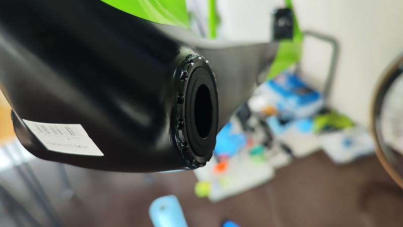 交換後のセラミックBB