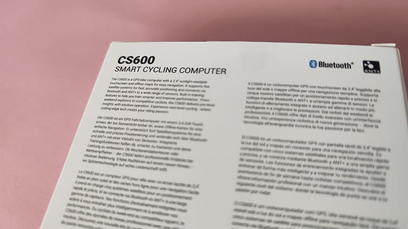 COOSPO CS600のパッケージ2