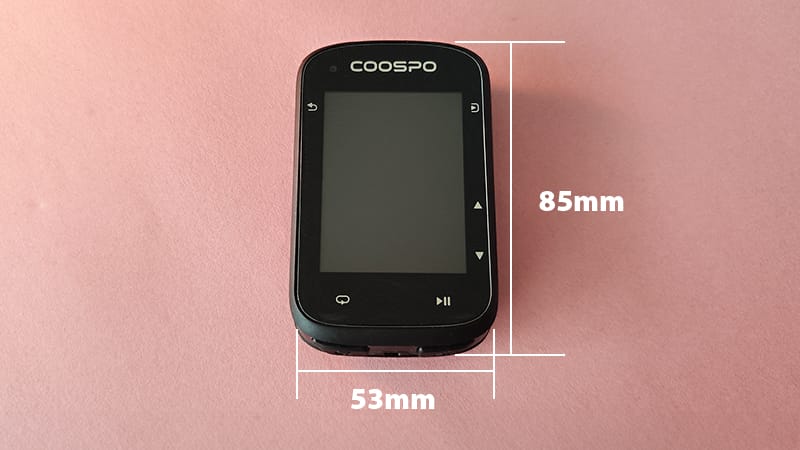 COOSPO CS600のサイズ1