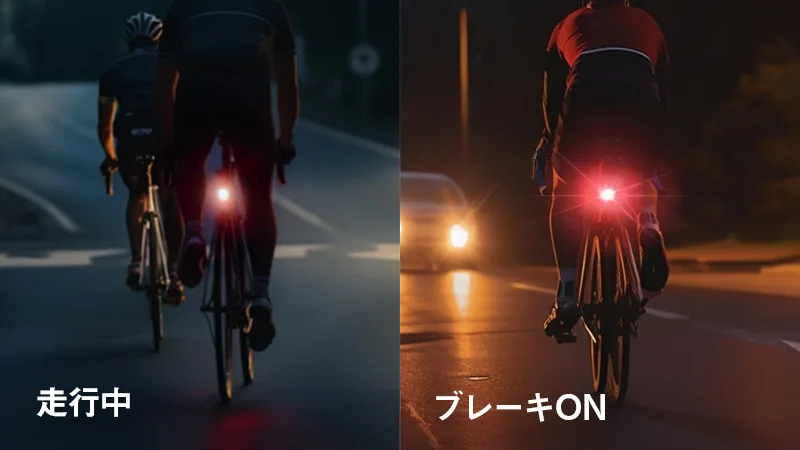 TOWILD TL03テールライトはブレーキで点灯