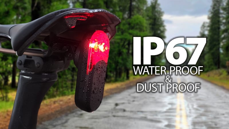 COOSPO TR70レーダーテールライトはIP67