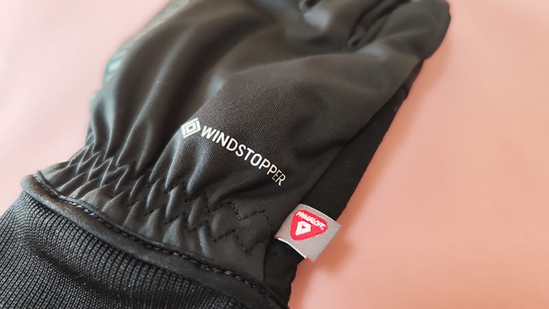 SHIMANO冬用グローブはGOREのWINDSTOPPERとPRIMALOFTのイメージ