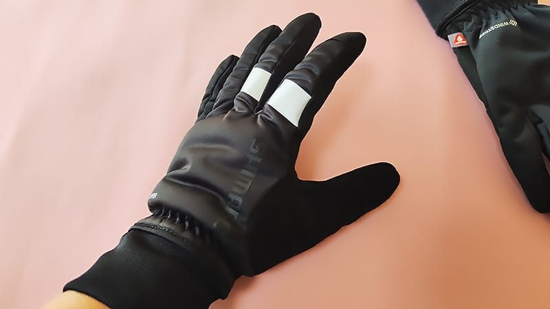 SHIMANO冬用グローブはGOREのWINDSTOPPERとPRIMALOFTのサイズ参考15