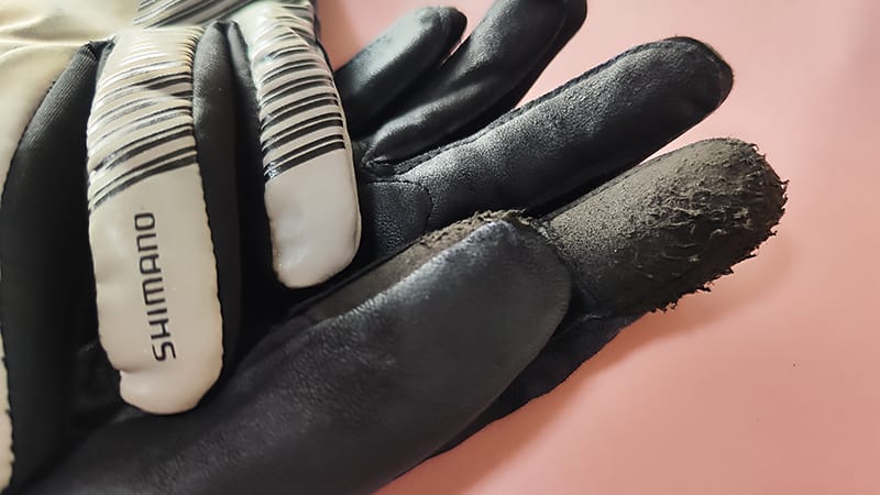 5年間使用したSHIMANO冬用グローブ4