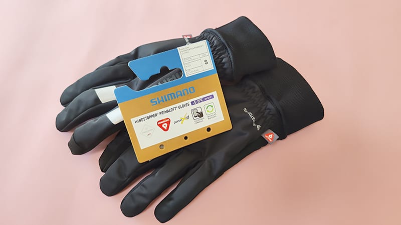 SHIMANO冬用グローブはGOREのWINDSTOPPERとPRIMALOFTで完璧1