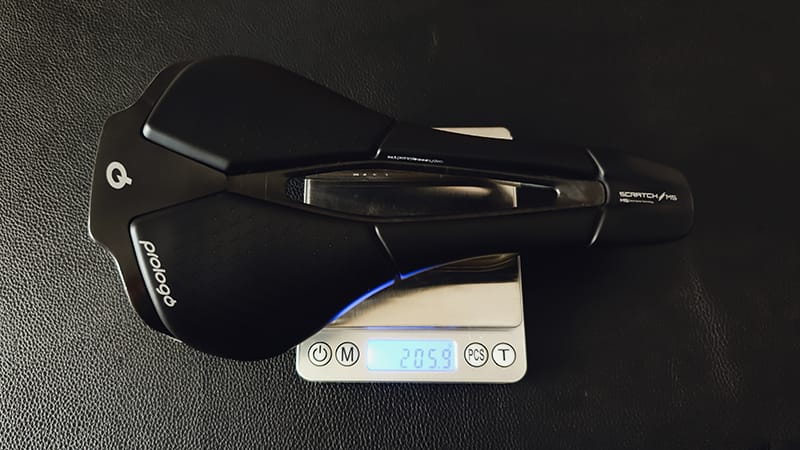 prologo scrach M5の重量