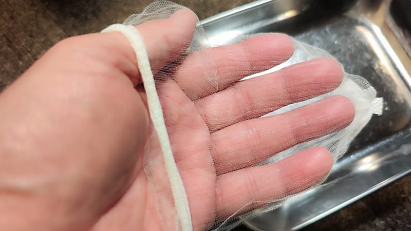 シマノ105グリスアップ時にベアリングは目の細かいネットが良い