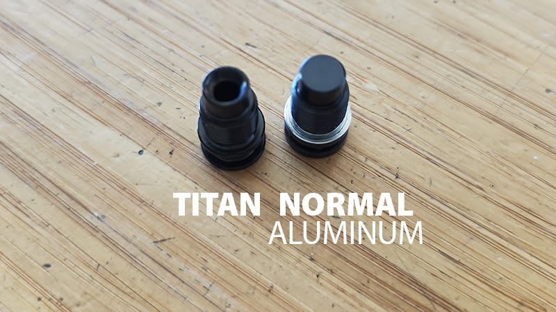 RDのリンクボルトをチタンボルトにチェンジしたよ!チタンは中空