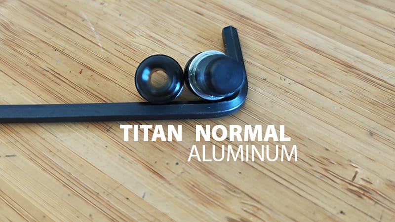 RDのリンクボルトをチタンボルトにチェンジした!チタンは中空