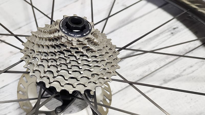 チェパークのチェーンWAX塗布前にスプロケットも脱脂です